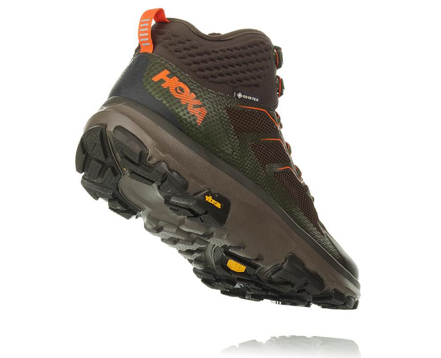 Botas De Montaña Hoka One One Hombre - Toa Gore-Tex - Marrones - VCT731048